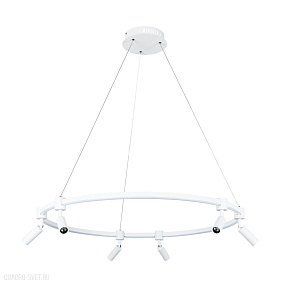 Подвесная светодиодная люстра Arte Lamp RING A2186SP-1WH
