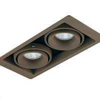 Встраиваемый светильник Donolux Lumme DL18615/02WW-SQ Champagne/Black
