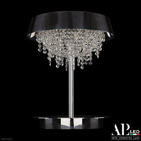 Хрустальная светодиодная настольная лампа APL LED Rimini S500.L2.36.B.3000