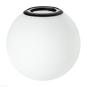 Плафон с черным металлическим кольцом для трека PRO Lightstar Teta 595110