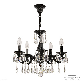 Хрустальная подвесная люстра Bohemia IVELE Crystal Verona 72101/5/125 A BG