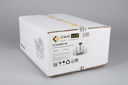 Люстра потолочная Omnilux Reggello OML-64907-06
