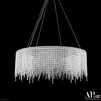Хрустальная подвесная светодиодная люстра APL LED Sicilia SH02.73.B.Ni.4000