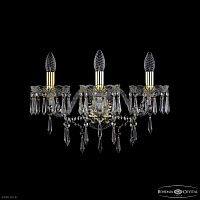 Бра с хрусталем Bohemia IVELE Crystal 1403B/3/160/XL G