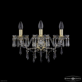 Бра с хрусталем Bohemia IVELE Crystal 1403B/3/160/XL G