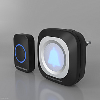Звонок беспроводной WL 36M IP44 Черный Elektrostandard DBQ25M WL