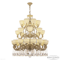 Большая хрустальная люстра Bohemia IVELE Crystal AL79101/16+8+8/300/3d A WMG P1 U Wave