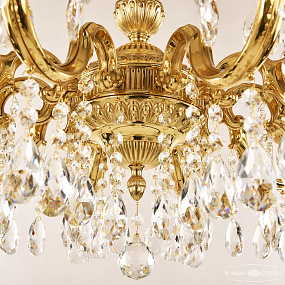 Подвесная хрустальная люстра Bohemia Ivele Crystal 75101/10/210 A G
