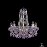 Хрустальная подвесная люстра Bohemia IVELE Crystal 1410/12/195/h-60 G V7010