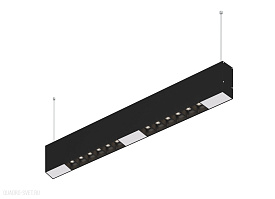 Подвесной светодиодный светильник 0,5м 12Вт 48° Donolux Eye-line DL18515S121B12.48.500BW