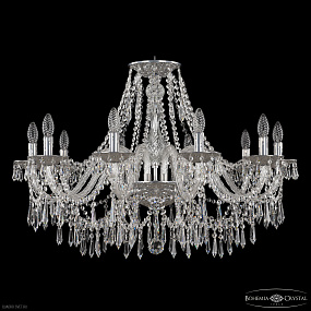 Большая хрустальная люстра Bohemia IVELE Crystal AL16303/10/300 CG