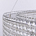 Большая хрустальная светодиодная люстра APL LED Sicilia SH02.93.C.Ni.4000