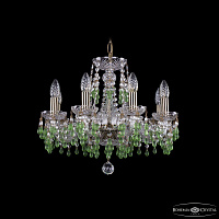 Хрустальная подвесная люстра Bohemia IVELE Crystal 1410/8/160 Pa V5001