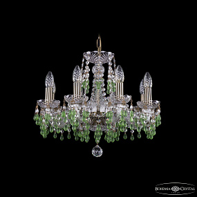 Хрустальная подвесная люстра Bohemia IVELE Crystal 1410/8/160 Pa V5001