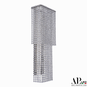 Бра хрустальное светодиодное APL LED Sicilia SH500.B3.25-70.A.Ni.4000