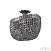 Хрустальная потолочная люстра Bohemia IVELE Crystal 19113/80IV NB R781