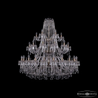 Большая хрустальная люстра Bohemia IVELE Crystal 1403/24+12+6/460/3d Pa