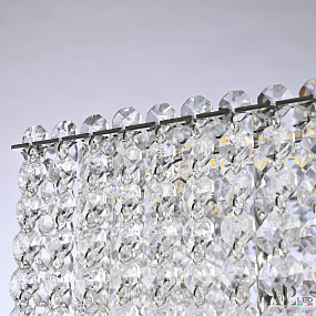 Хрустальный светодиодный торшер APL LED Sicilia SH500.T6.30-150.A.Ni.4000