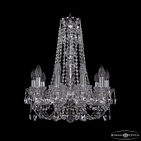 Большая хрустальная люстра Bohemia IVELE Crystal 1406/10/160/h-58 Ni