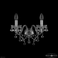 Бра хрустальное Bohemia IVELE Crystal 1409B/2/160 Ni