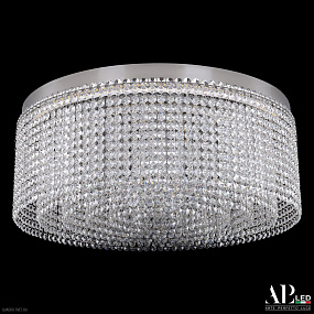 Хрустальная подвесная светодиодная люстра APL LED Sicilia SH13.60.A.Ni.3000.PK.Z