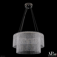 Хрустальная подвесная светодиодная люстра APL LED Sicilia SH02.55.C.Ni.4000