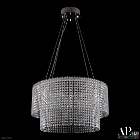 Хрустальная подвесная светодиодная люстра APL LED Sicilia SH02.55.C.Ni.4000