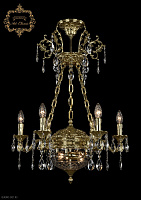 Хрустальная подвесная люстра Bohemia Art Classic 31.51.6.CK125SP.250SP.G.Sp.Clear.1B