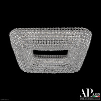 Хрустальная потолочная светодиодная люстра APL LED Rimini S504.0.50.F.3000
