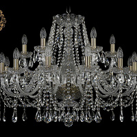 Большая хрустальная люстра Bohemia Art Classic 11.12.12+6.300.Br.Sp