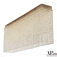 Большая хрустальная люстра APL LED Sicilia SH512.2.100.A.Gd.E14