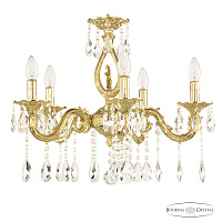 Подвесная хрустальная люстра Bohemia Ivele Crystal Florence 71401/5/175 A G FH1S