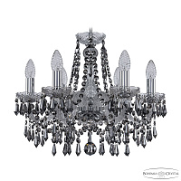 Хрустальная подвесная люстра Bohemia IVELE Crystal 1403/6/160 Ni R781