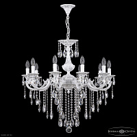 Хрустальная подвесная люстра Bohemia IVELE Crystal AL78101/10/250 B WMN