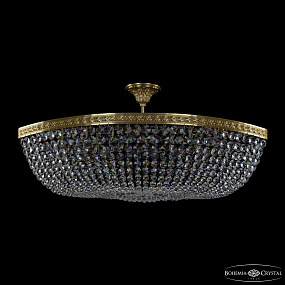 Большая хрустальная люстра Bohemia IVELE Crystal 19283/100IV Pa