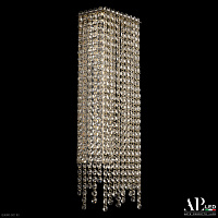 Бра хрустальное светодиодное APL LED Sicilia SH500.B1.16-50.B.Gd.3000