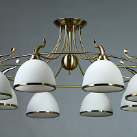 Люстра потолочная BRIZZI 02401 MA02401CB/008 Bronze