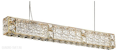 Подвесная светодиодная хрустальная люстра Odeon Light VERSION 5071/40L