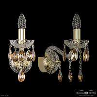 Бра с хрусталем Bohemia IVELE Crystal 1413B/1/141 G K721