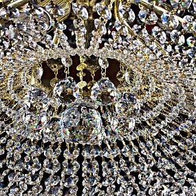Люстра потолочная ARTGLASS GERTRUDA DIA 800 POLISHED CE