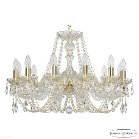 Хрустальная подвесная люстра Bohemia IVELE Crystal 101/12/240 G