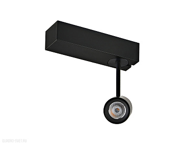Трековый светодиодный светильник для магнитного шинопровода Donolux Petit DL18788/01M Black
