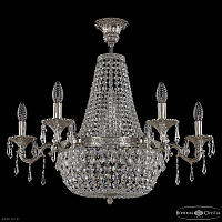 Подвесная хрустальная люстра Bohemia IVELE Crystal 2201H201/6/70IV Ni