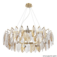 Подвесная хрустальная люстра Crystal Lux TREVI SP8 BRASS