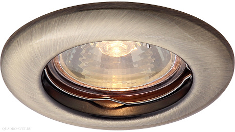 Встраиваемый точечный светильник Arte Lamp PRAKTISCH A1203PL-1AB