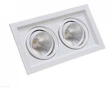 Встраиваемый светодиодный светильник Donolux Atom DL18893/02 White SQ