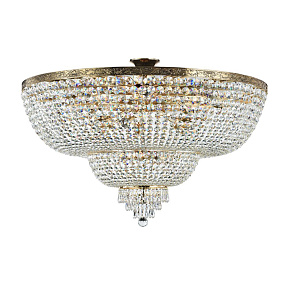 Хрустальная потолочная люстра Maytoni Palace DIA890-CL-18-G
