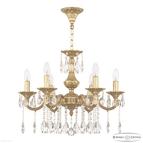 Хрустальная подвесная люстра Bohemia IVELE Crystal AL78101/6/175 A AG