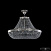 Хрустальная подвесная люстра Bohemia IVELE Crystal 19113/H1/70IV Ni