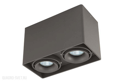 Накладной светильник Donolux Lumme DL18611/02WW-SQ Shiny black